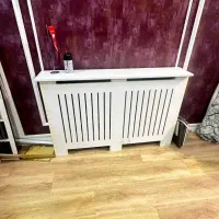 باکس شوفاژ تمام ام دی اف سفید براق