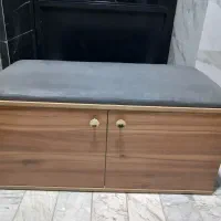 جا کفشی نشیمن دار نو  بدون زدگی
