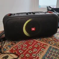 پارتی باکس jbl on the go با دو میکروفون