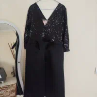 پیراهن مجلسی مزون‌دوز  سایز ۳۸ تا ۴۰  در حد نو