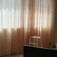 پرده زنبوری قهوه ای نو نو