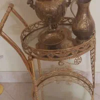 سماورومیزبارطلایی