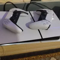 ps 5 اسلیم ۱ ترا دو دسته اصلی فول بازی درحد نو