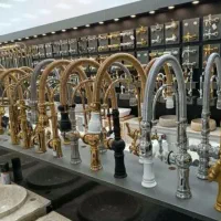 شیرآلات اهرمی گاز صفحه ای سینک مدل فلورا floraaaa
