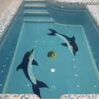 عایق وآب بندی استخرکاشی شده وسیمانی،نصب کاشی استخر