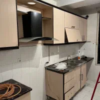 کابینت ام دی اف همراه سینک دولگنه مناسب باغچه