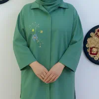 مانتو گلدوزی شده