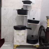 پایه قابلمه کنسول قاشق چنگال