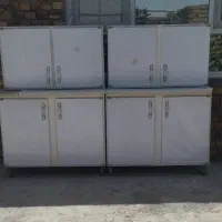 4 متر کابینت درب ام دی اف و صفحه روش