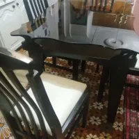 میز ناهارخوری 4 نفره چوب