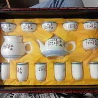 ست بسیار زیبای ساکی خوری کاملا نو پلمپ