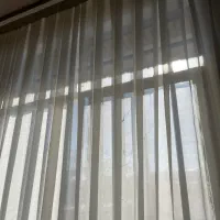 پرده حریر شاین دار والان مخمل و پرده شامی