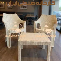 میز و صندلی پلاستیکی طرح روصندلی ویلایی صندلی باغی