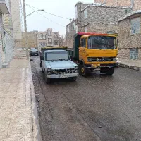 خاور و نیسان  کمپرسی حمل شن ماسه نخاله با کیفیت