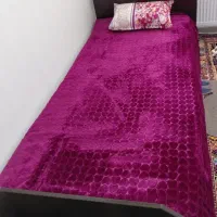 تخت یک نفره با تشک به فروش می رسد