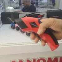 قیچی شارژی لب اردکی  با ۳ عدد سر زاپاس