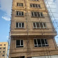 سنگ کاری نما ساده و رومی وپله ورمپ