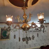 لوستر سه شعله الیاژ دو عدد جفت