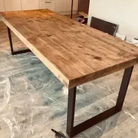 میز صفحه رستیک چوب روس