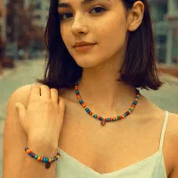 گردن بند و دست بند دست ساز