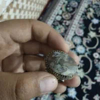 انگشتر شجر سنگ اصل پاییزه بدون دستکاری