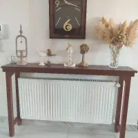 کنسول روی پکیج چوبی