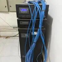 سرور فاراتل استابلیزر و ups و کابینت باطری
