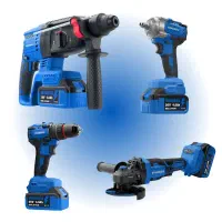 کیت شارژی ۴ عددی براشلس ویوارکس آکبند