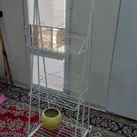 استند گل فلزی ۴ طبقه