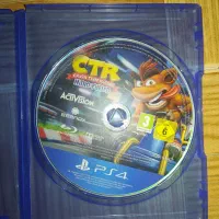 دیسک بازی Crash team racing یا کراش ماشینیPS4