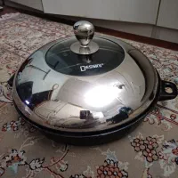 ماهیتابه لعابی بزرگ درحدآک