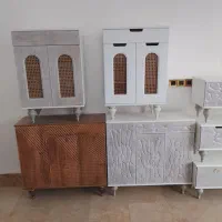 تولید انواع میز تلوزیون جاکفشی سرویس چوب...