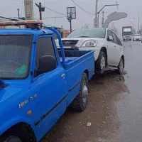 امداد خودرو ، یدک کش ، نیسان با جک خودرو بر