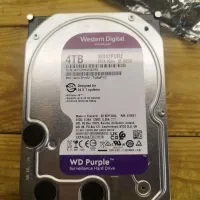 هارد ۴ ترا گارانتی اصلی hdd WD purple 4tb سلامت۱۰۰