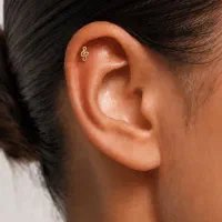 پیرسینگ طلا مینیمال مناسب استایل روزانه