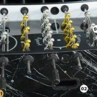 فوتبال دستی سایز بزرگ کف شیشه ای