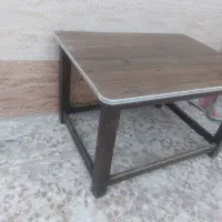 میز ام دی اف،با پایه چوب