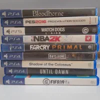 تعدادی بازی ps5 و ps4