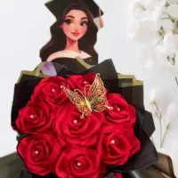 دسته گل ربانی با کاراکتر