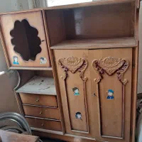 کمدچوبی قدیمی بچه