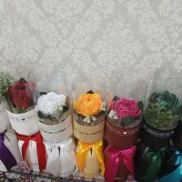 باکس گل رز ربانی  مشابه رز طبیعی