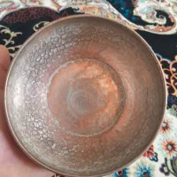 کاسه مس عتیقه قدیمی وزن ۲۳۲گرم