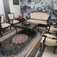 مبل کلاسیک7نفره به همراه ناهارخوری8نفره