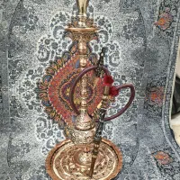 قلیان مسی نقره کوب