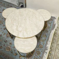 میز عسلی فلزی نو