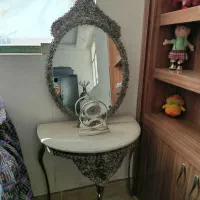 آینه و شمعدان طرح نقره