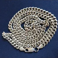 زنجیر گردنبند نقره کارتیر ایتالیایی خارجی