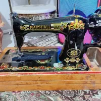 تعدادی چرخ خیاطی برقی و دستی آماده دوخت