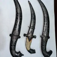 خنجر نقره کوب