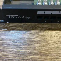 پچ پانل تلفن ۲۵ پورت تایکو تایوان و مودم adsl